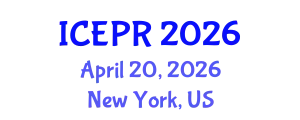 International Conference on Environmental Pollution and Remediation (ICEPR) April 20, 2026 - New York, United States