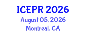 International Conference on Environmental Pollution and Remediation (ICEPR) August 05, 2026 - Montreal, Canada