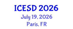 International Conference on Environmental Science and Development (ICESD) July 19, 2026 - Paris, France