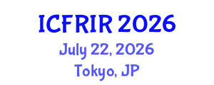 International Conference on Flood Recovery, Innovation and Response (ICFRIR) July 22, 2026 - Tokyo, Japan