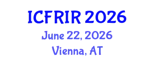 International Conference on Flood Recovery, Innovation and Response (ICFRIR) June 22, 2026 - Vienna, Austria