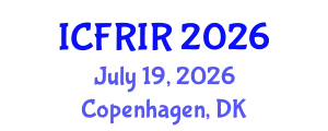 International Conference on Flood Recovery, Innovation and Response (ICFRIR) July 19, 2026 - Copenhagen, Denmark