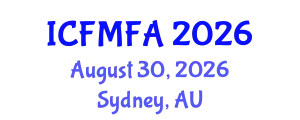 International Conference on Fluid Mechanics and Flow Analysis (ICFMFA) August 30, 2026 - Sydney, Australia