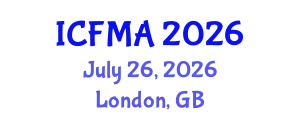 International Conference on Fluid Mechanics and Applications (ICFMA) July 26, 2026 - London, United Kingdom