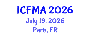 International Conference on Fluid Mechanics and Applications (ICFMA) July 19, 2026 - Paris, France