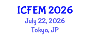 International Conference on Food Engineering and Management (ICFEM) July 22, 2026 - Tokyo, Japan