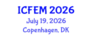 International Conference on Food Engineering and Management (ICFEM) July 19, 2026 - Copenhagen, Denmark