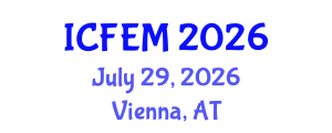 International Conference on Food Engineering and Management (ICFEM) July 29, 2026 - Vienna, Austria
