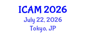 International Conference on Applied Mathematics (ICAM) July 22, 2026 - Tokyo, Japan