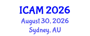 International Conference on Applied Mathematics (ICAM) August 30, 2026 - Sydney, Australia