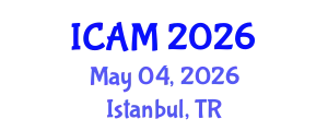 International Conference on Applied Mathematics (ICAM) May 04, 2026 - Istanbul, Turkey