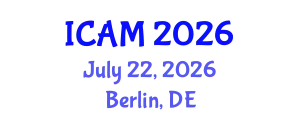 International Conference on Applied Mathematics (ICAM) July 22, 2026 - Berlin, Germany