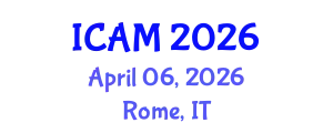 International Conference on Applied Mathematics (ICAM) April 06, 2026 - Rome, Italy