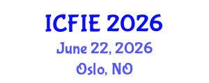 International Conference on Fuzzy Information and Engineering (ICFIE) June 22, 2026 - Oslo, Norway