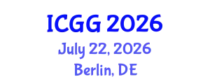 International Conference on Geography and Geosciences (ICGG) July 22, 2026 - Berlin, Germany