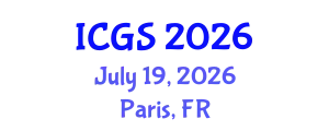 International Conference on Geological Sciences (ICGS) July 19, 2026 - Paris, France
