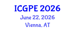 International Conference on Geosciences and Petroleum Engineering (ICGPE) June 22, 2026 - Vienna, Austria
