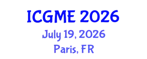International Conference on Green Manufacturing Engineering (ICGME) July 19, 2026 - Paris, France
