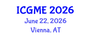International Conference on Green Manufacturing Engineering (ICGME) June 22, 2026 - Vienna, Austria