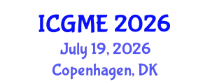 International Conference on Green Manufacturing Engineering (ICGME) July 19, 2026 - Copenhagen, Denmark