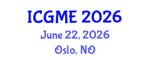 International Conference on Green Manufacturing Engineering (ICGME) June 22, 2026 - Oslo, Norway