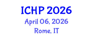 International Conference on Hydraulics and Pneumatics (ICHP) April 06, 2026 - Rome, Italy