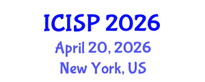 International Conference on Imaging and Signal Processing (ICISP) April 20, 2026 - New York, United States