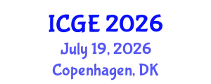 International Conference on Geological Engineering (ICGE) July 19, 2026 - Copenhagen, Denmark