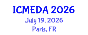 International Conference on Mechanical Engineering Design and Analysis (ICMEDA) July 19, 2026 - Paris, France