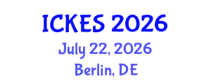 International Conference on Kinesiology and Exercise Sciences (ICKES) July 22, 2026 - Berlin, Germany