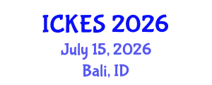 International Conference on Kinesiology and Exercise Sciences (ICKES) July 15, 2026 - Bali, Indonesia