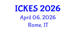 International Conference on Kinesiology and Exercise Sciences (ICKES) April 06, 2026 - Rome, Italy