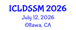 International Conference on Land Degradation and Sustainable Soil Management (ICLDSSM) July 12, 2026 - Ottawa, Canada