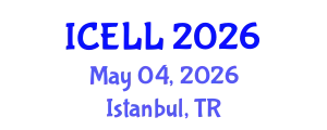 International Conference on English Language and Linguistics (ICELL) May 04, 2026 - Istanbul, Turkey