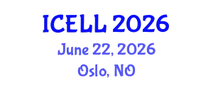 International Conference on English Language and Linguistics (ICELL) June 22, 2026 - Oslo, Norway