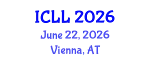 International Conference on Language Learning (ICLL) June 22, 2026 - Vienna, Austria