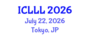 International Conference on Languages, Literature and Linguistics (ICLLL) July 22, 2026 - Tokyo, Japan