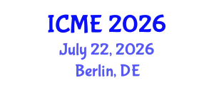 International Conference on Management Engineering (ICME) July 22, 2026 - Berlin, Germany