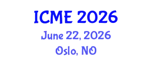 International Conference on Management Engineering (ICME) June 22, 2026 - Oslo, Norway
