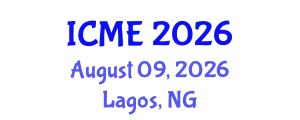 International Conference on Management Engineering (ICME) August 09, 2026 - Lagos, Nigeria