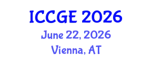 International Conference on Civil and Geological Engineering (ICCGE) June 22, 2026 - Vienna, Austria