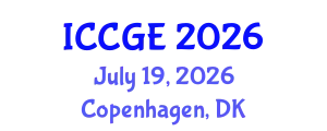 International Conference on Civil and Geological Engineering (ICCGE) July 19, 2026 - Copenhagen, Denmark