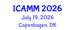 International Conference on Applied Mechanics and Mathematics (ICAMM) July 19, 2026 - Copenhagen, Denmark