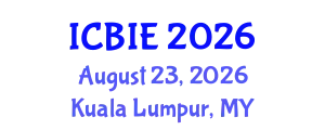 International Conference on Business and Information Engineering (ICBIE) August 23, 2026 - Kuala Lumpur, Malaysia