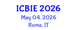 International Conference on Business and Information Engineering (ICBIE) May 04, 2026 - Rome, Italy