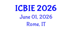 International Conference on Business and Information Engineering (ICBIE) June 01, 2026 - Rome, Italy
