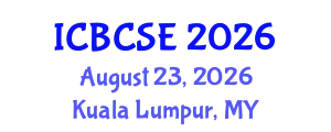 International Conference on Biological and Chemical Systems Engineering (ICBCSE) August 23, 2026 - Kuala Lumpur, Malaysia
