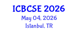 International Conference on Biological and Chemical Systems Engineering (ICBCSE) May 04, 2026 - Istanbul, Turkey
