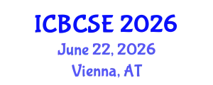 International Conference on Biological and Chemical Systems Engineering (ICBCSE) June 22, 2026 - Vienna, Austria
