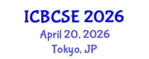 International Conference on Biological and Chemical Systems Engineering (ICBCSE) April 20, 2026 - Tokyo, Japan